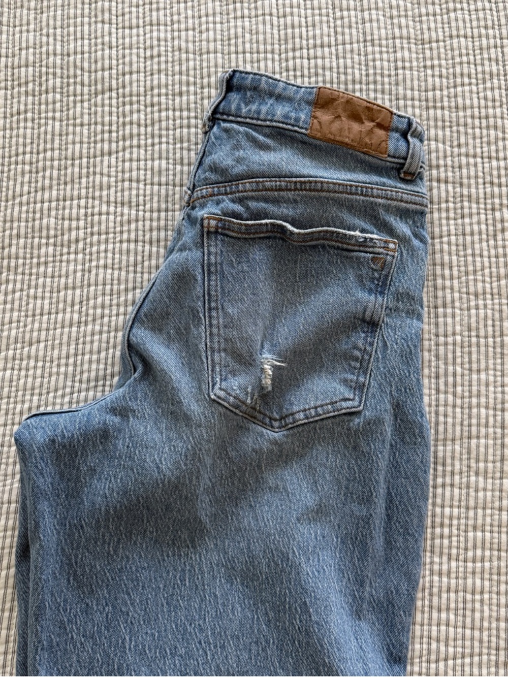 Madewell Curvy Perfect Vintage Wide-Leg Crop Jean Hallstead Wash - Picture 10 of 13